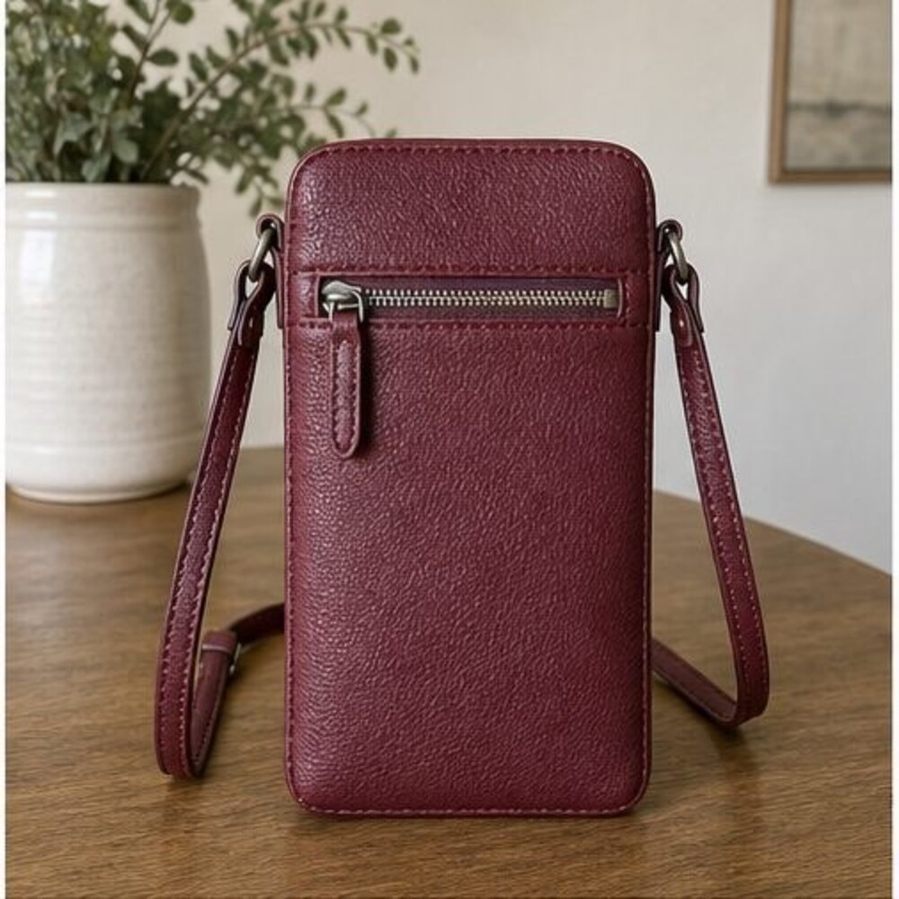 Blush Canvas Crossbody Bag